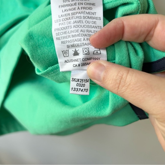 FootJoy pique sport mid-layer men’s half zip golf pullover - Picture 8 of 8